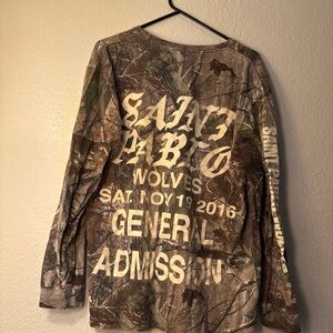 Saint Pablo Camouflage Long Sleeve Tee